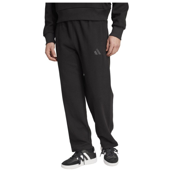 Adidas Ανδρικό παντελόνι φόρμας All SZN Waffle Knit Open-Hem Pants